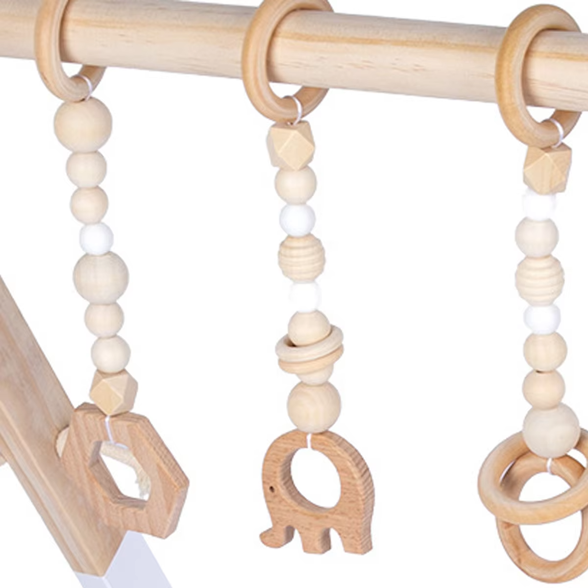 Wholesale Wooden Baby Gym Play Mats – Indoor Activity Toys with Hanging Teethers