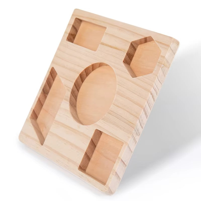 Wooden Multifunctional Busy Board – Montessori Educational Toy