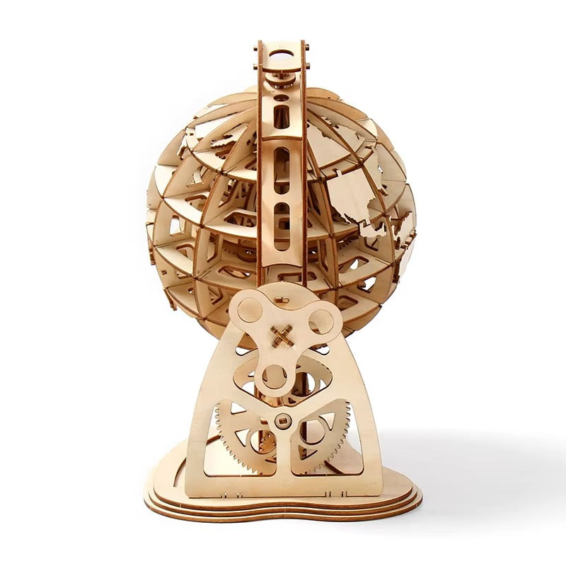 Hot Sale 3D Wooden Mechanical Ball Puzzle – Educational DIY Construction Toy