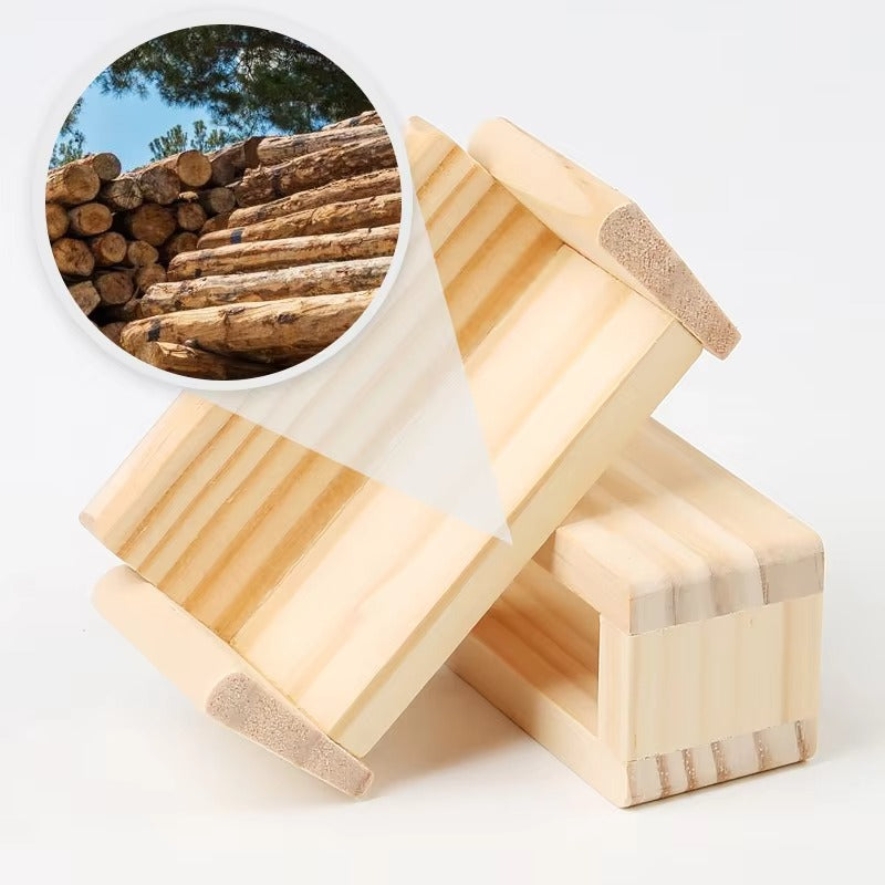 Pink Wooden Doll House Kit – Girls' Pretend Play Toy